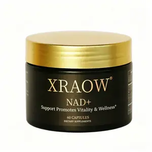XRAOW NAD Plus Supplement with Resveratrol, Premium NAD+ Formula, Third-Party Tested, 30 Days Supply