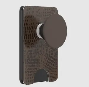 popsockets  Cocoa Umber Petrified MagSafe PopWallet+