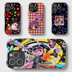 The Amazing Digital Circus Themed Phone Case Protection, Shockproof, Anti-Drop, Anti-Fingerprint For IPhone 17 Pro Max 16 15 14 13 12 11 ProMax, Pro Plus, and Samsung S26-22 Protection Safety