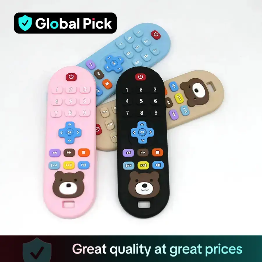 Remote Control Shaped Baby Teether Toy, Teether Toy for Boys and Girls, Suitable for Boys and Girls Gift