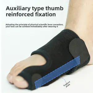 Thumb valgus braces Adult children big foot bone foot valgus aluminum alloy strip correction fixed toe protective cover Healthcare Support Tool Protection