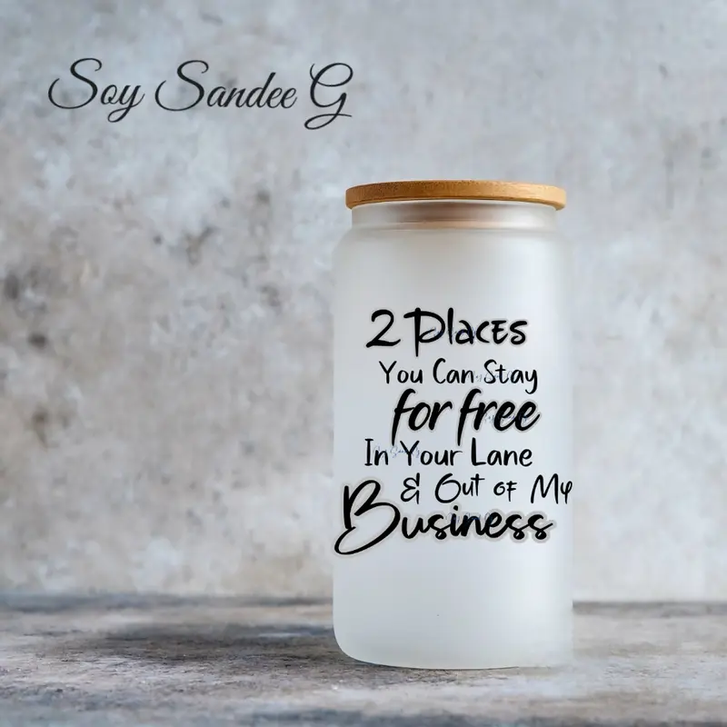 Out of my Business - UVDTF Decal for cups/hard surfaces sticker