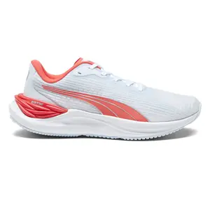 PUMA Womens Electrify Nitro 3 Running Sneakers Shoes - White