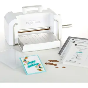 New & Improved Platinum Machine with Universal Plate System - 8.5" Platform