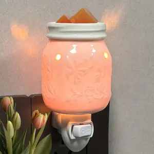 Plug in Wax Warmer,Candle Wax Warmer for Scented Wax melt Warmer,Electric Wax Burner as Gifts for Mom Grandma Women(Butterfly Motif)-