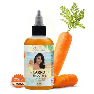 Byenblan Body Carrot Smoothie 2Xtra Strong Formula with Beta-Carotene & Vitamin C for Radiant Skin 4 Oz Bottle