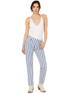 Wrangler Women's Sunset Medium Wash Mid Rise Straight Stretch Denim Jeans - 112352456