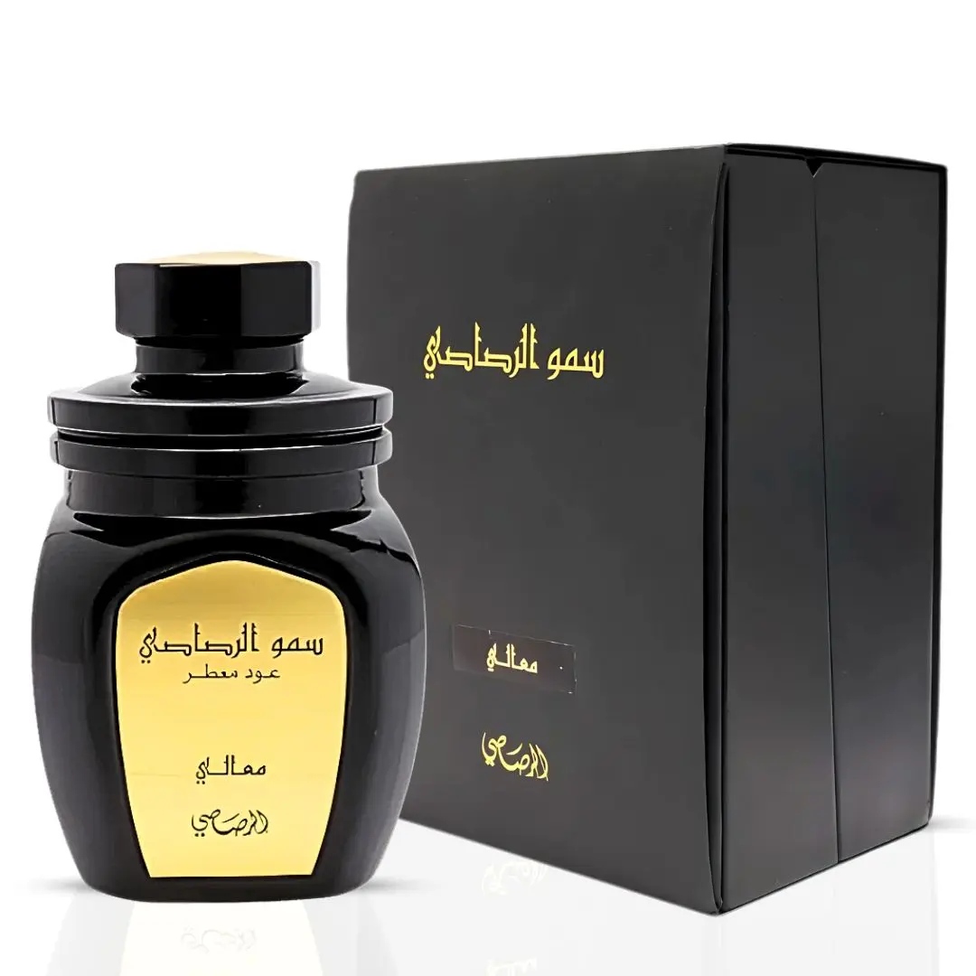 Somow Al Rasasi Ma’ali Oudh Moattar Bakhoor 50g by Rasasi | A Refined Harmony of Woods and Musk