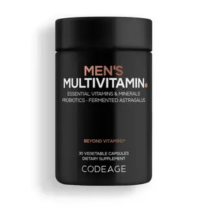 Codeage Men’s Multivitamin Supplement – Daily Vitamins with Probiotics for Immune, Energy & Overall Health