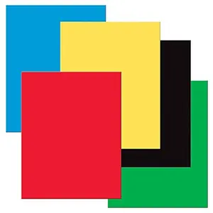 Pacon  Heavy Poster Board Primry Assortment - Pack of 25