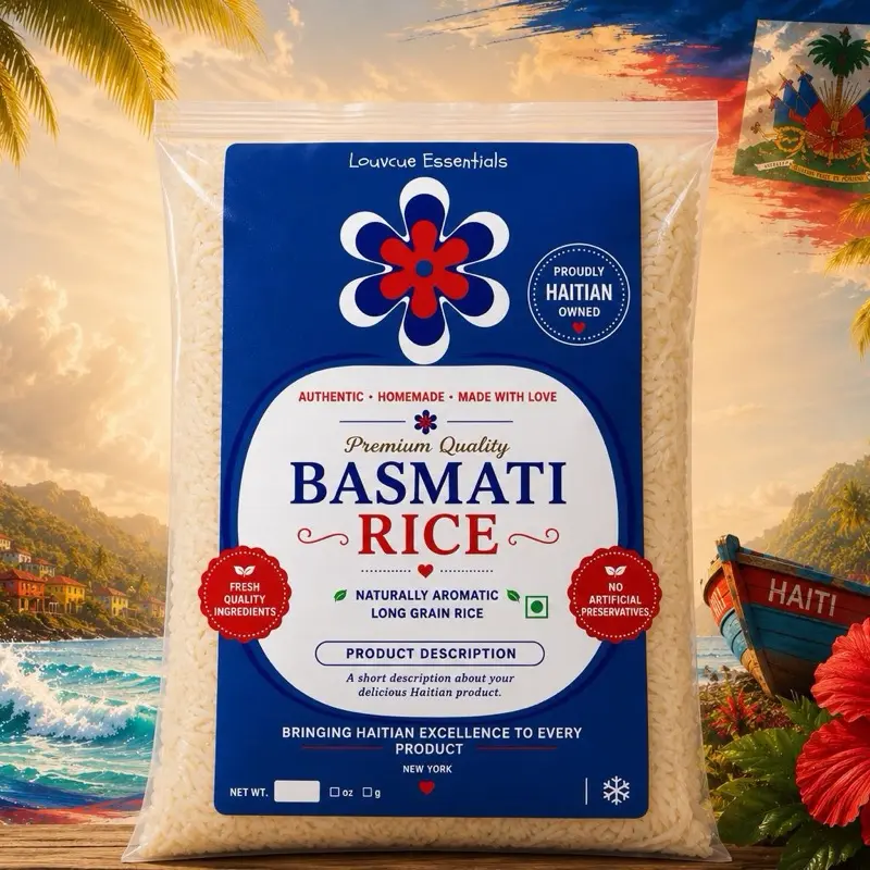 Louvcue Basmati Rice, Nutritious Grain with Healthy Carbs