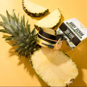 Golden pineapple glow body scrub Golden pineapple glow body scrub