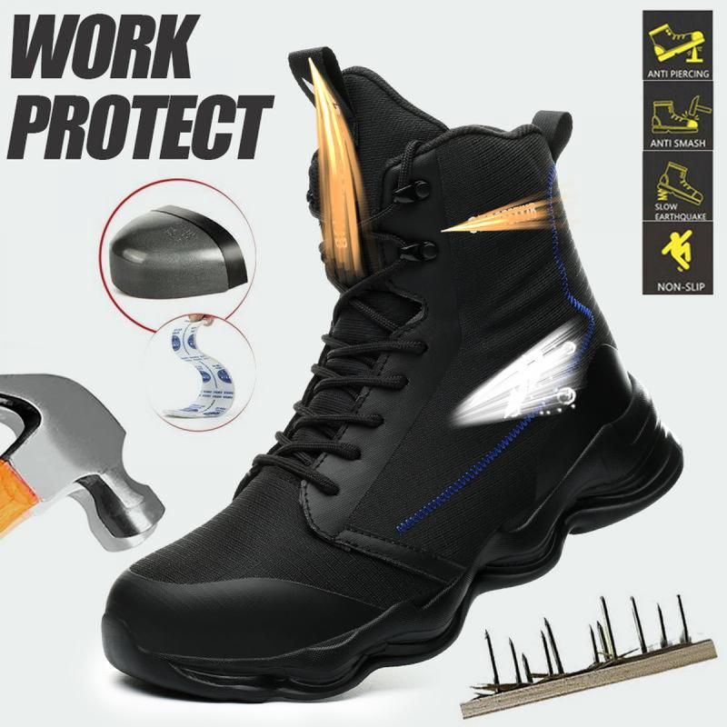 Labor Boot Heavy - Duty Labor - Protection Safety Boots: Anti - Smash, Anti ...