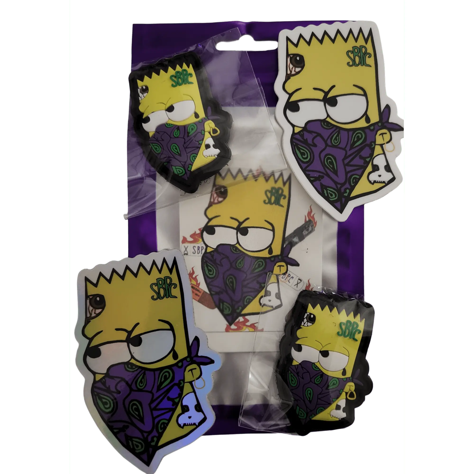 Yellow Menace Patch Set - Anarchic Character Duo