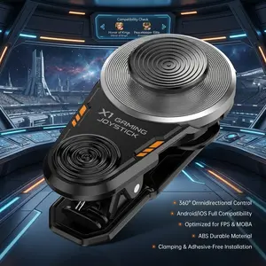2026 X1 Universal Mobile Phone 360 Degrees External Joysticks for Game Walking Moving for FPS Android IOS PUBG ABS Gaming Accessories