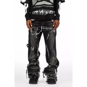 Gritty Black Baggy Jeans