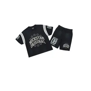 Boe Black T-Shirt/Short Set