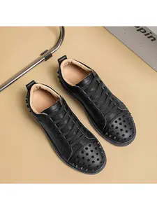 Studded Sequins Couple Sneakers Fashion Trendy Versatile Casual Shoes Unique Studded Low-Top Athletic Sports Shoes, Footwear