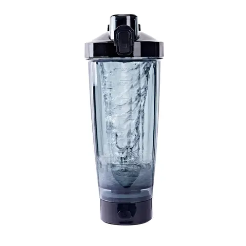 LUVAN 550ml Durable Smart Electric Mixing Cup - Handheld Protein Shake Mixer, Cordless USB Charging, 1-Touch Mix, Leak-Proof Lid, No Spills, Portable Kitchenware Drinkware for Coffee, Busy Lifestyles