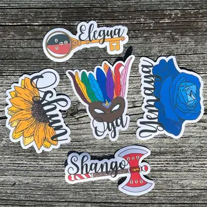 Santeria | Santos Vinyl Stickers for Planners, Notebook Covers, Room Decor