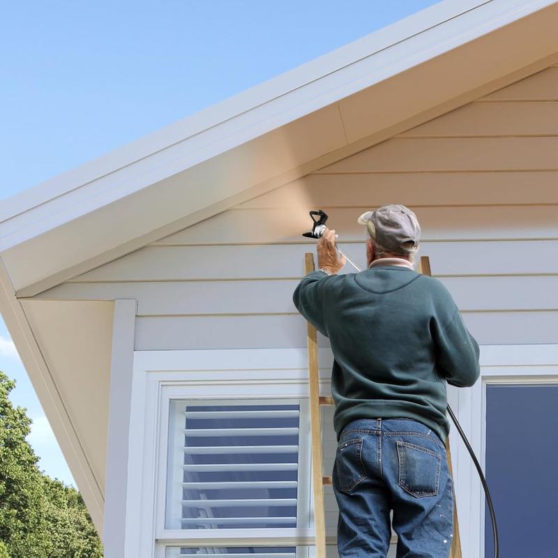 Stand Airless Paint Sprayer 3000PSI for Home Interior & Exterior Furniture & Fences, Cabinet, Ceiling,Handheld Paint Sprayer with Hose