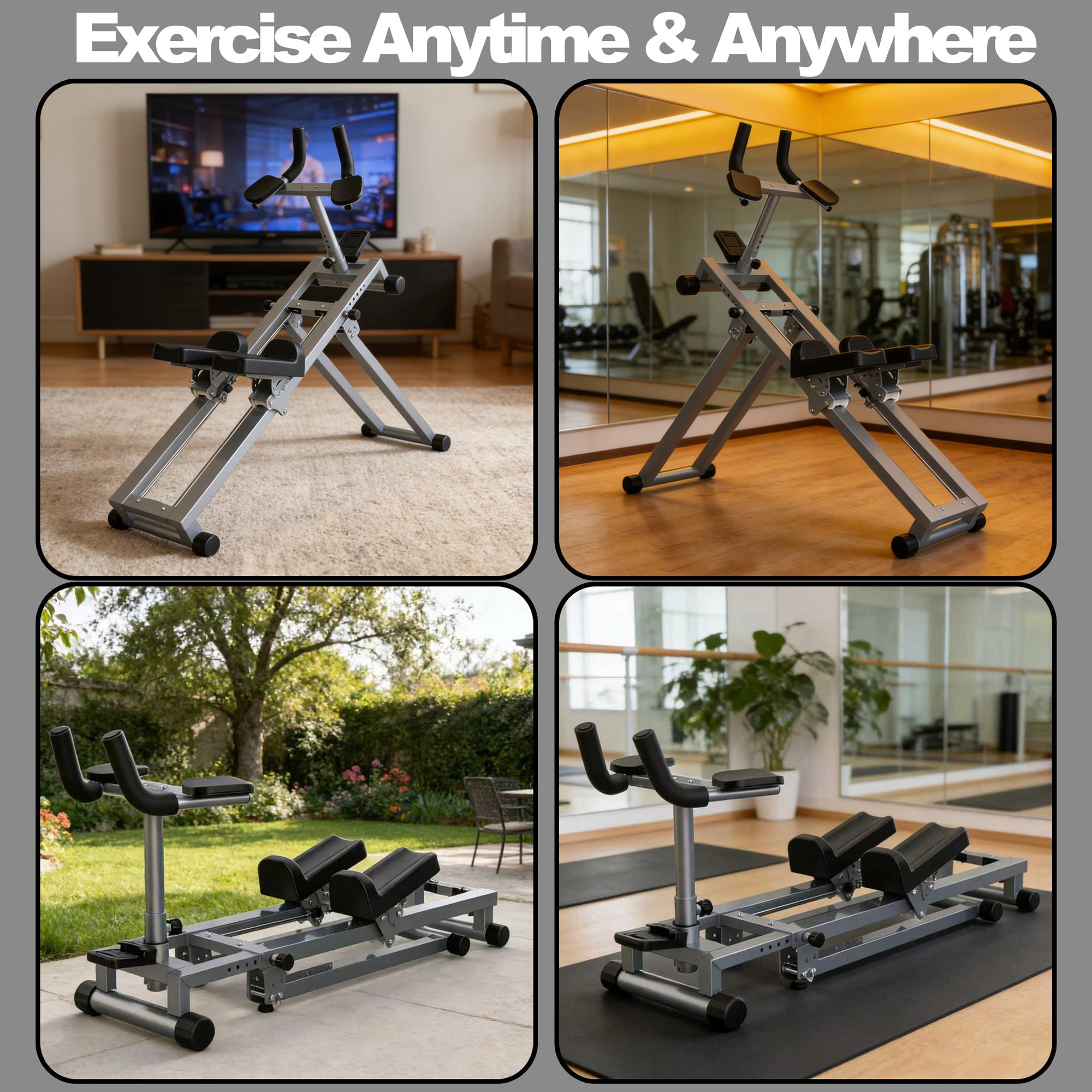 3-in-1 Spinal Twister, Stepper and Waist Shaper: Adjustable Back Stretcher