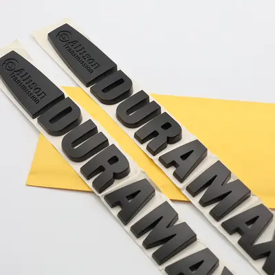 2x Allison 6.6HD DMAX Emblems Car Badge For Silverado 2500HD - Foto 12