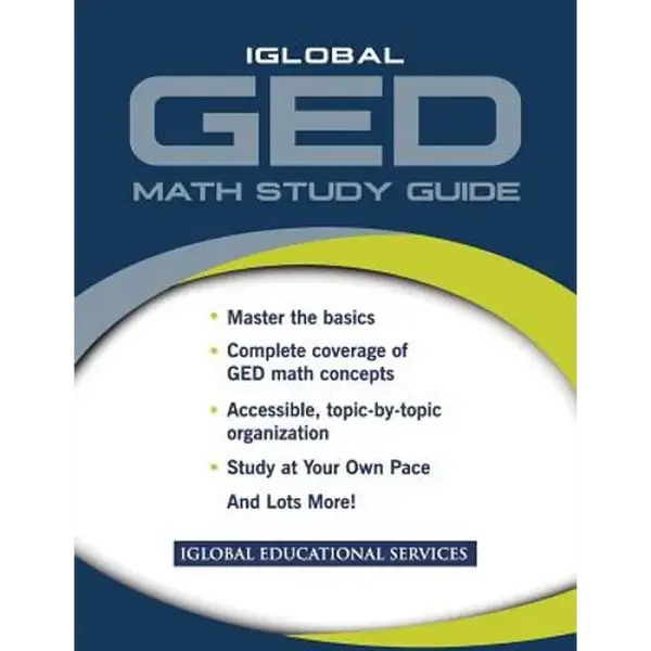 iGlobal GED Math Study Guide - Paperback