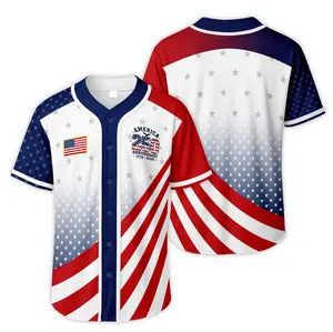 USA 250th Anniversary Baseball Jersey 1776-2026, Patriotic American Flag Baseball Jersey, 4th of July Baseball Jersey, Gift for Dad, Veteran, Husband Independence Day