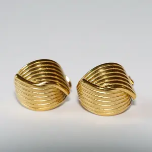 Bella Gold Ear Studs