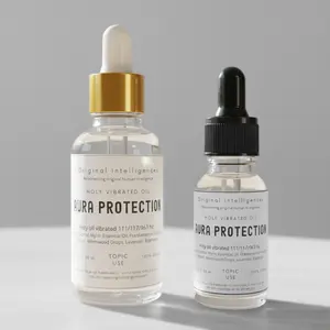 AURA PROTECTION Cleansing Mystical Vibrated Holy Oil 20ml for Aura Harmonization Spiritual Support & Magnetic Field Strengthening
