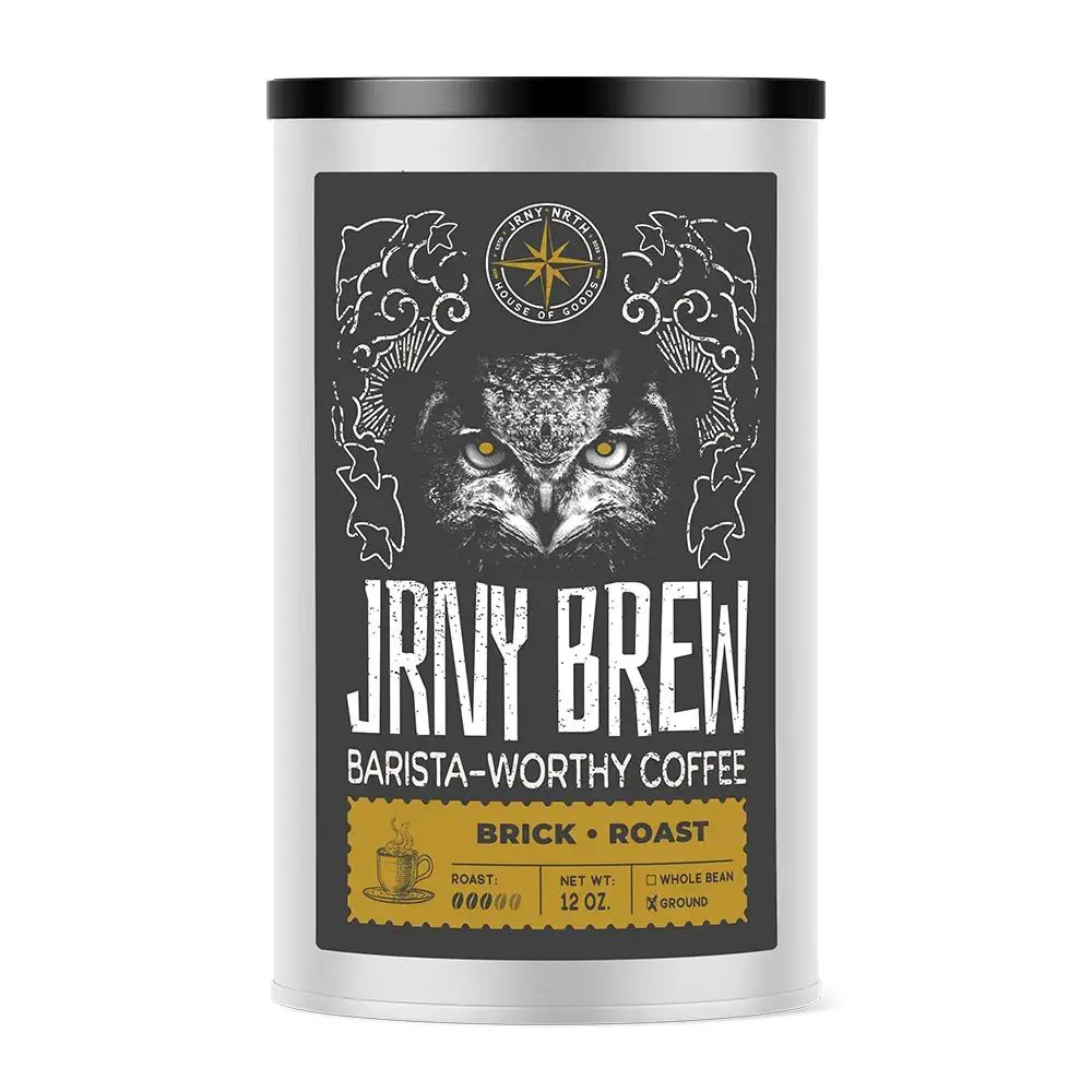 Brick Roast Barista Worthy Coffee - 12oz Tin