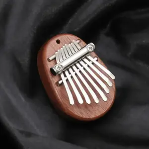 8 Keys Mini Kalimba, Finger Thumb Piano, Marimba Music Gift for Beginners, Music Lovers Players, Percussion Musical Instrument for Home & School