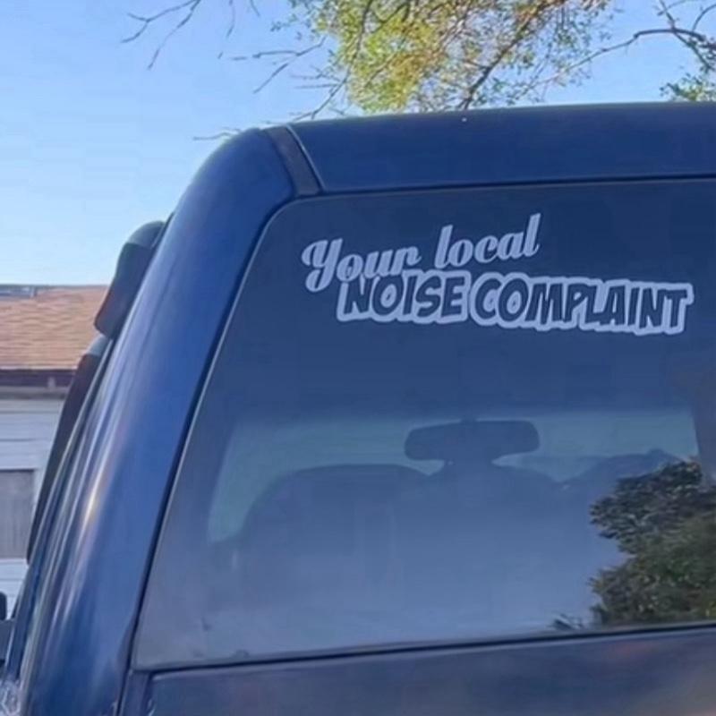 Compliaint Sticker Your local noise complaint decal sticker - TikTok Shop