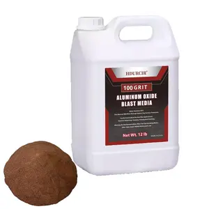 Aluminum Oxide 12 LBS 100 GRIT Medium to Fine Sand Blasting Abrasive Media for Blasting Cabinet or Blasting Guns