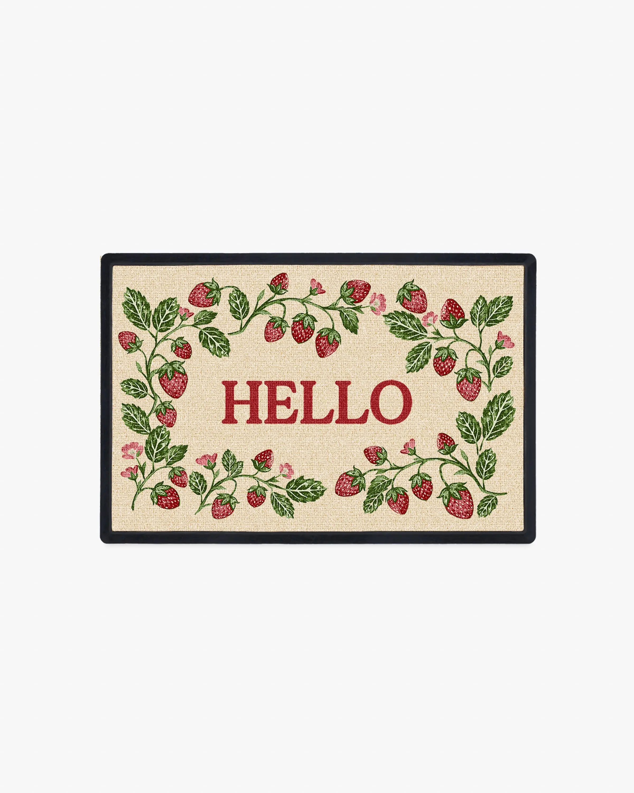 Strawberry Vine Hello Doormat