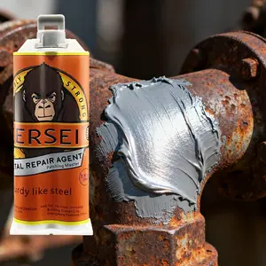 High Temperature Resistant Metal Casting Welding Glue, 95ML High Strength Metal Repair Adhesive, Industrial Bonding Sealant, Waterproof Adhesive