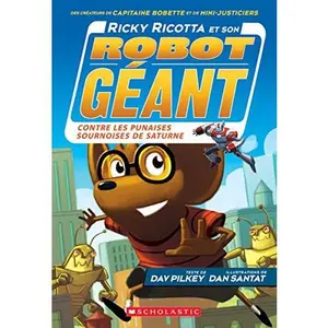 USED-Ricky Ricotta Et Son Robot Géant Contre Les Punaises Sournoises de Saturne (Tome 6) by Pilkey, Dav (Paperback)