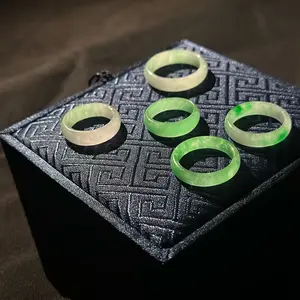 Authentic Jade Burmese Rings Level B+C Quality AII Sizes Available
