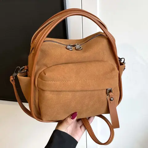 Retro simple fashionable backpack, Daily backpack, Lightweight backpack, lightweig everyday crossbody bag, niche casual and versatile, available in a variety of colors, suitable for students, office workers, commuting, shopping, travel, etc.