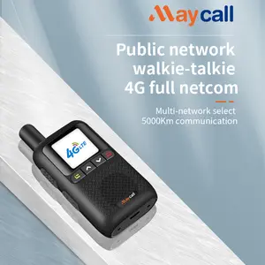 Maycall MC169 4G Full Network Walkie Talkie, Nationwide Long Range Two-Way Radio, Mini Handheld for Security, Construction Site, Office Building & Fleet Use.Minimum order quantity: 10 units.