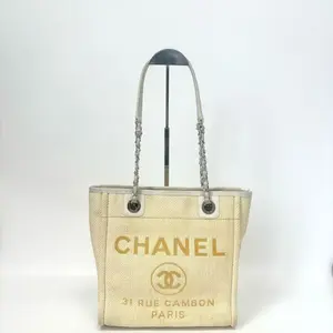Pre-owned CHANEL Deauville Tote 38cm 2015N22887211