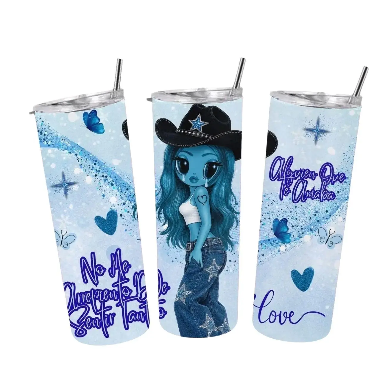 New Album No Me Arrepiento De Sentir Tanto  20 oz 30oz 40oz Tumbler Wrap