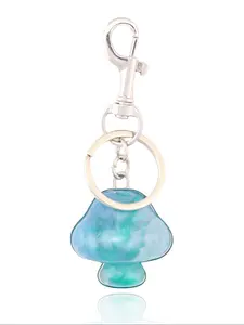 Cute Mushroom Design Keychain, Fashionable Keychain for Women & Men, Trendy All-match & Exquisite Keychain for Birthday Gift, Fashionable Alloy Keychain
