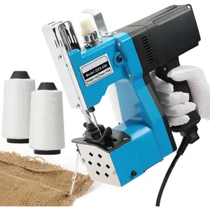 Portable Handheld Sewing Machine Heavy Duty - Bag Closer for Burlap, Leather, Sand Bags - 230# , 2000 Stitches/Min