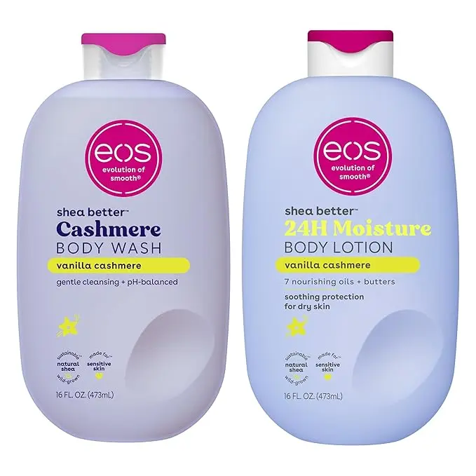 eos Shea Better Body Lotion+ Body Wash, Vanilla Cashmere