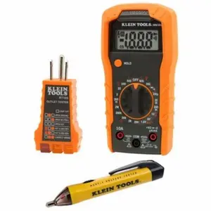 Klein Tools 270876 Electrical Test Kit with Multimeter Klein Tools 270876 Electrical Test Kit with Multimeter
