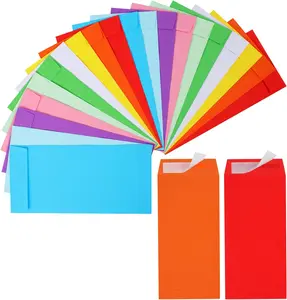 Cash Envelopes -120 Envelopes Money Saving Challenge, 3.2x6.6inch Money Envelopes for Budgeting, Coins, Checks, Gift Cards & Tickets