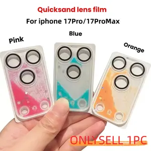 Apple Phone Lens Protector Film for iPhone 17 Pro/17 Pro Max, Full Coverage Anti-Drop Ar Enhancer, Dynamic Design, Multiple Colors Available