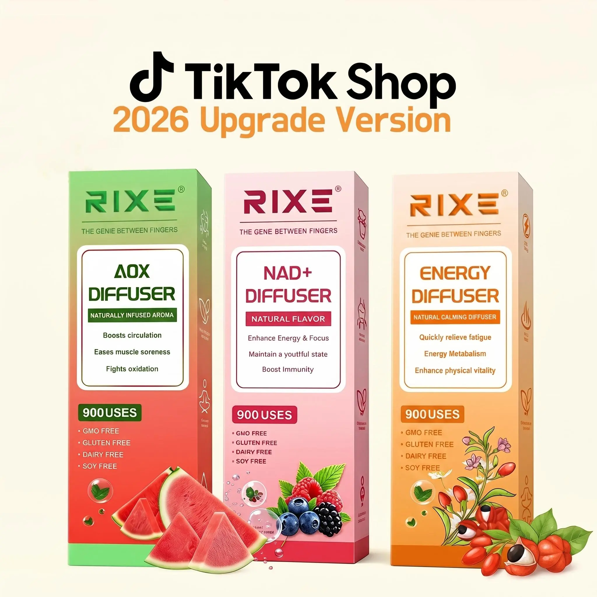 2026 Upgraded RIXE Fragrance | Multi Flavors